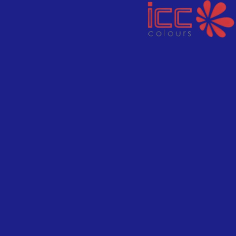 حبر نفث السيراميك الأزرق